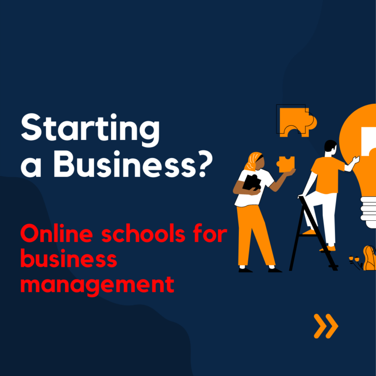 Online schools for business management