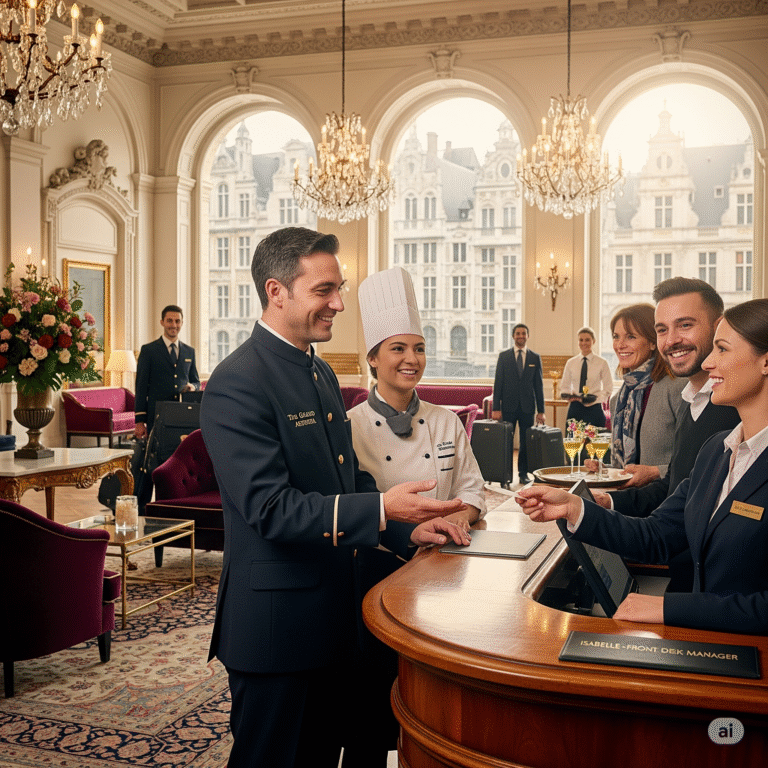 Belgium hospitality jobs visa sponsorship